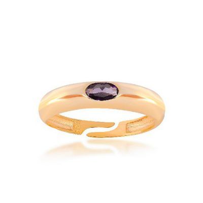 Anillo oval ajustable