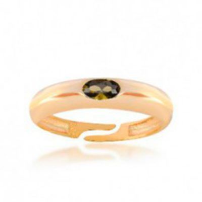 Anillo oval ajustable