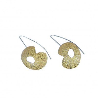 Pendientes plata pigmentos Tanouk