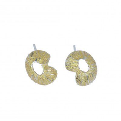 Pendientes plata pigmentos Tanouk