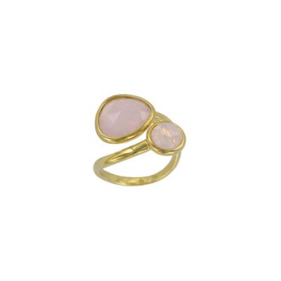 Anillo Lagrima Rosa