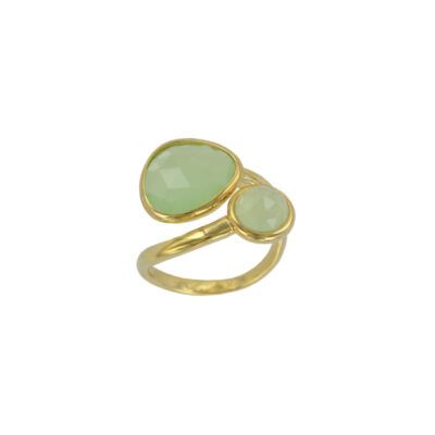 Anillo Lagrima Verde